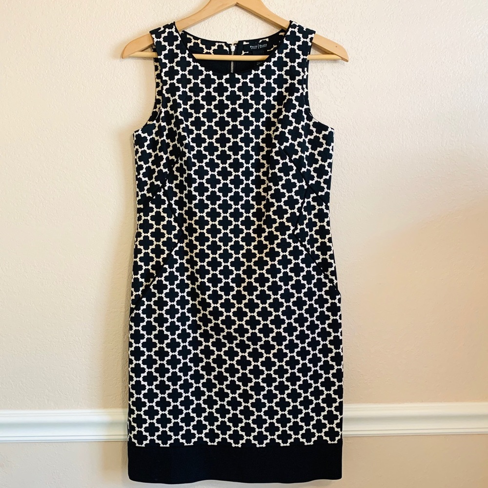 WHBM Sleeveless Sheath Career Dress Exc. Condition